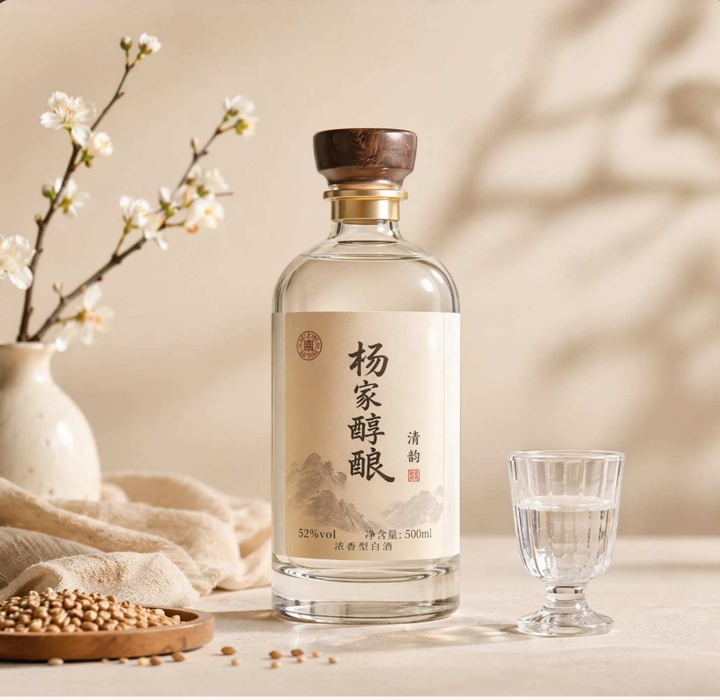 52° 纯粮白酒
